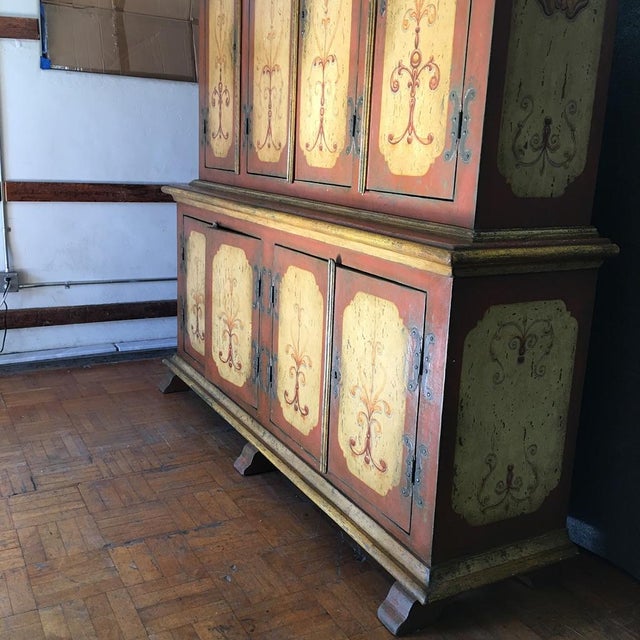 HandPainted German Armoire Chairish