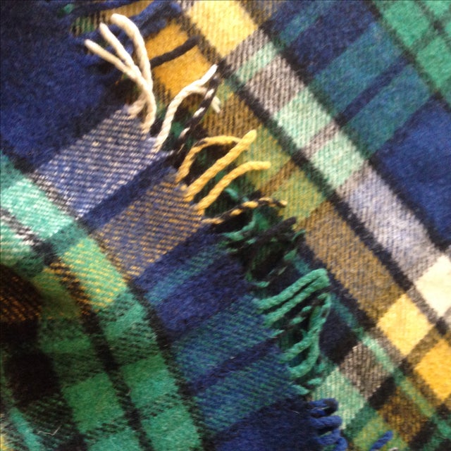 Plaid Wool Tailgate/Picnic Blanket Chairish