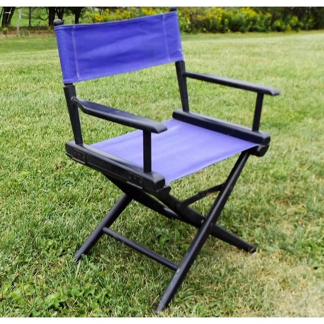 Telescope Furniture Co. Folding Directors Chair Chairish