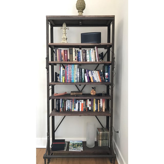 Restoration Hardware French Library Shelving Chairish