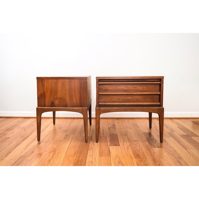 MidCentury Lane Rhythm Nightstands Pair Chairish