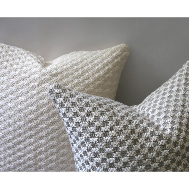 Sweater Knit Thick Cream Decorative Throw Zipper Pillow Cover Chairish