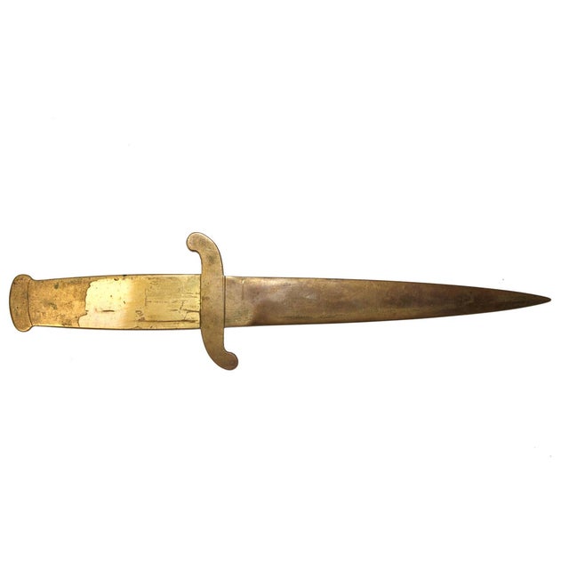 Vintage Brass Sword Letter Opener Chairish
