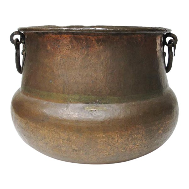 Hand Hammered Copper Cauldron Chairish
