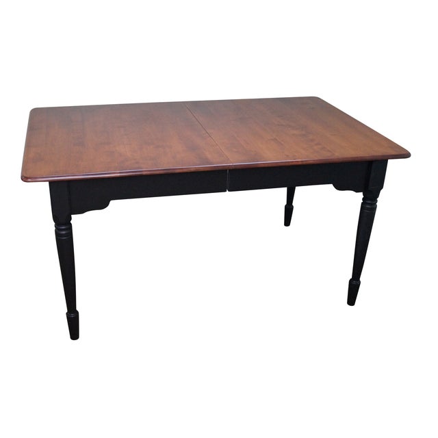 Nichols & Stone Solid Maple Dining Table Chairish