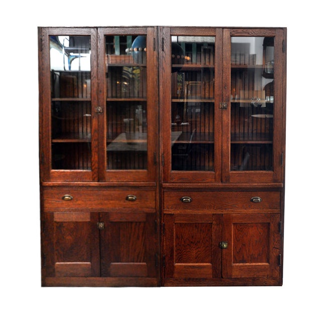 Vintage Oak Science Lab Chairish