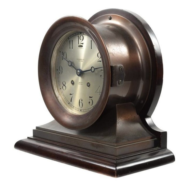 John Bliss & Co. Antique Chelsea Ship's Bell Clock Chairish