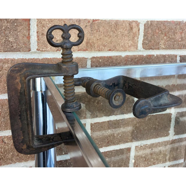 Antique Cast Iron Decorative Clamps Set of 3 Chairish