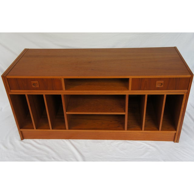 Danish Modern Expandable Teak Entertainment Center Chairish