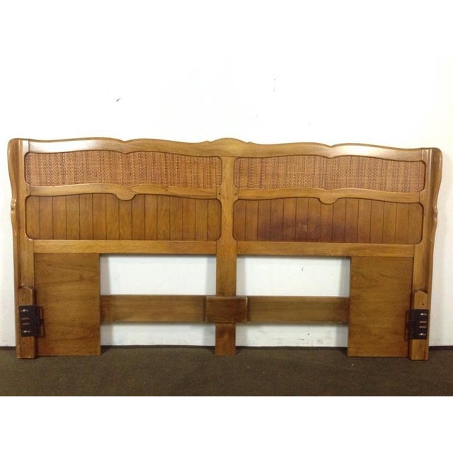 Vintage Carved Oak King Size Headboard Chairish