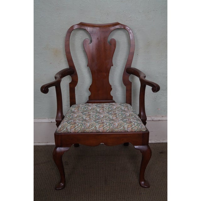 Kittinger Colonial Williamsburg Pair of Mahogany 18th Century Style