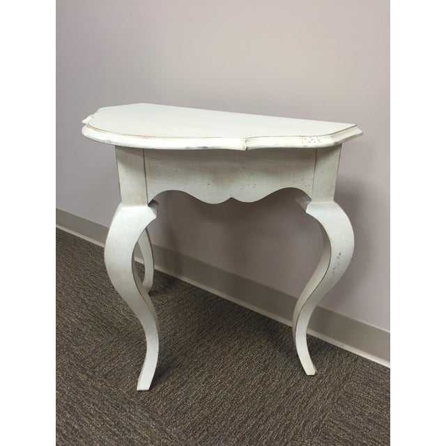 Half Circle Accent Table Chairish