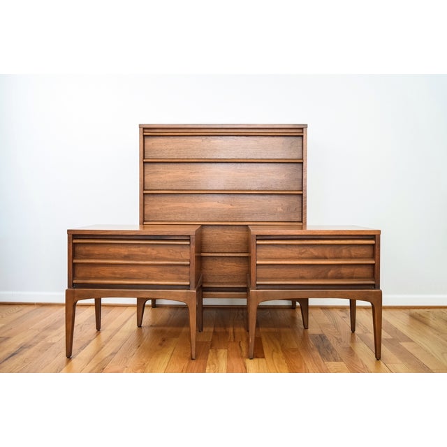 MidCentury Lane Rhythm Nightstands Pair Chairish
