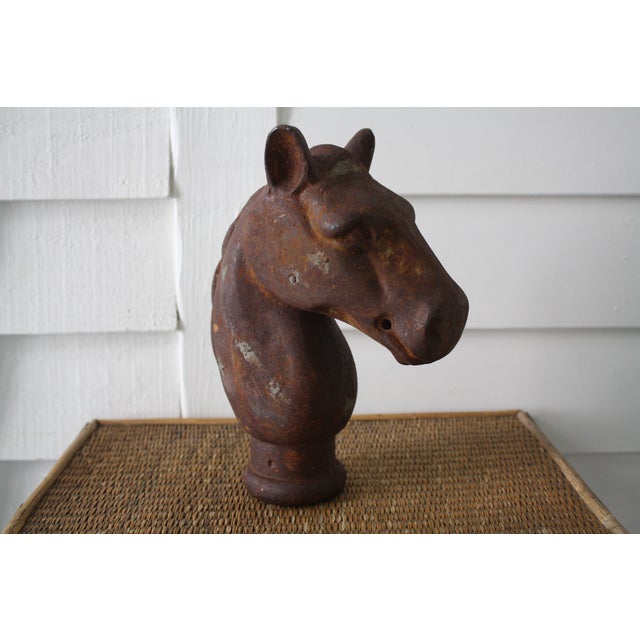 Antique Rustic Cast Iron Horse Head Chairish