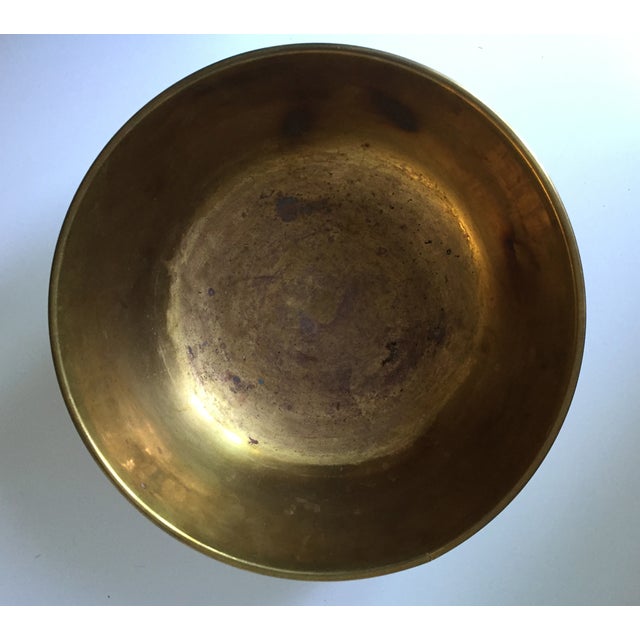 Vintage Chinese Brass Bowl12" Chairish
