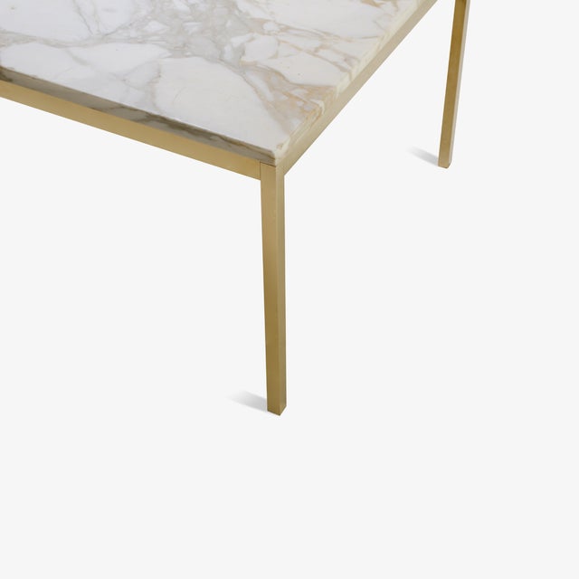 Florence Knoll Coffee Table with Calacatta Marble, 24 ...