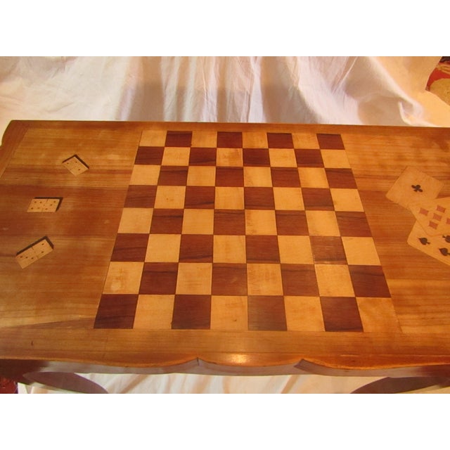 Wooden Folding Top Game Table Chairish