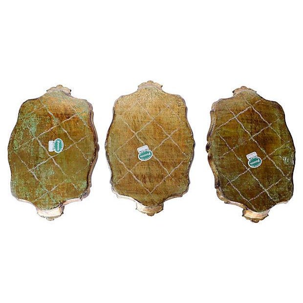 Italian Florentine Wood Trays Set of 3 Chairish