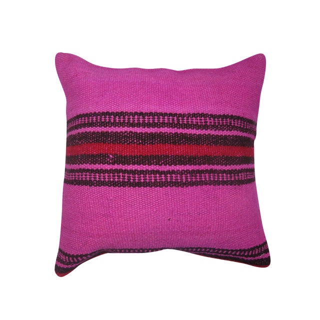 Pink Kilim Pillow Chairish