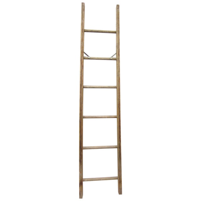 Antique Old Wood Farm Apple Picking Orchard Ladder Chairish