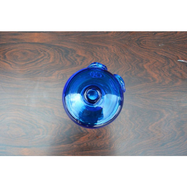 MidCentury Vintage Blue Art Vase Chairish