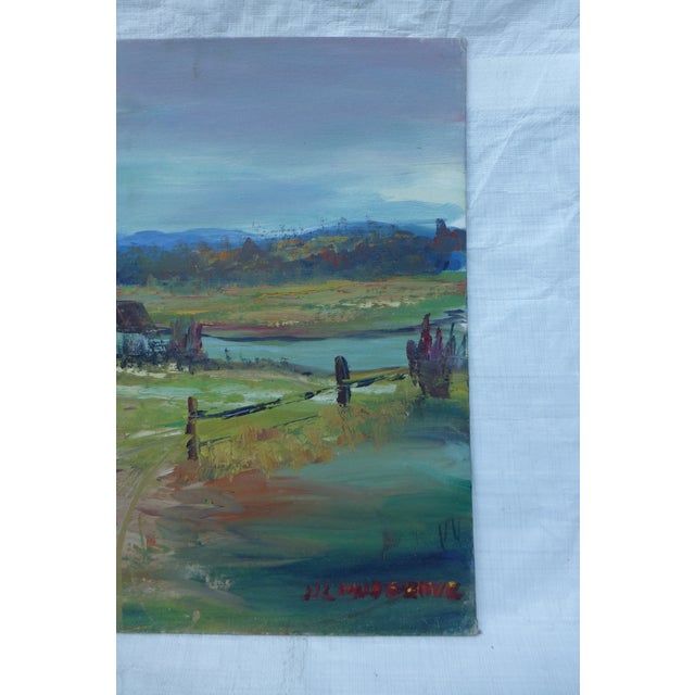 H.L. Musgrave MidCentury Painting Chairish