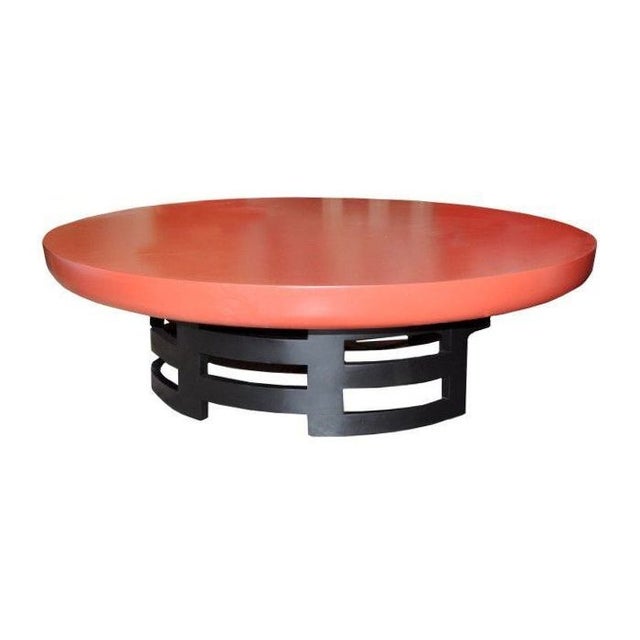 Round Kittinger Lotus Coffee Table Chairish