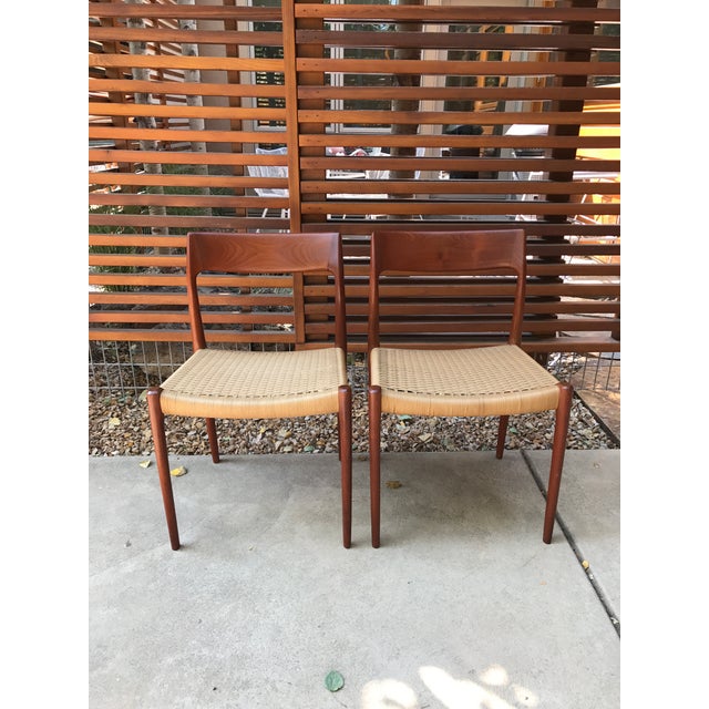 Niels O. Moller Teak Dining Chairs Model 77 | Chairish