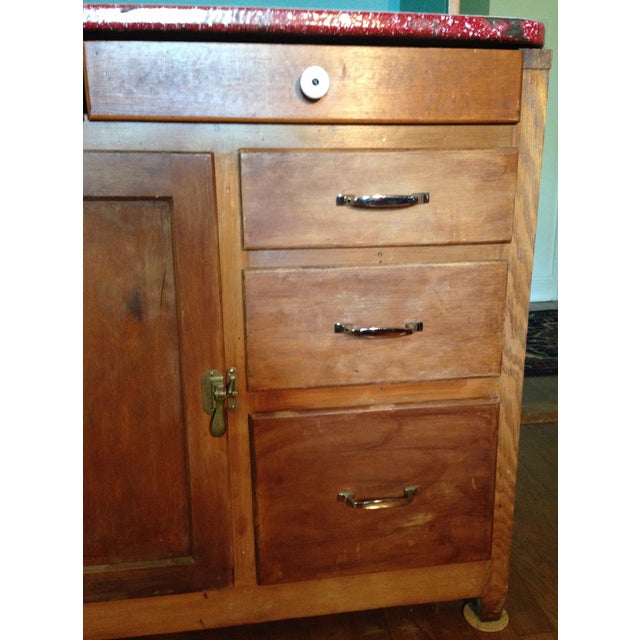 Antique McDougall Farmhouse Hoosier Wood Chairish