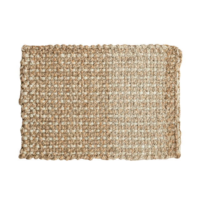 Braided Natural Fiber Door Mat 2′2″ × 3′2″ Chairish