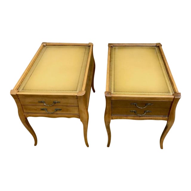 Vintage Mersman End Tables -- A Pair | Chairish