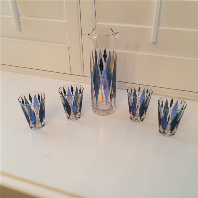Mid Century Cocktail Mixer Set Set of 5 Chairish