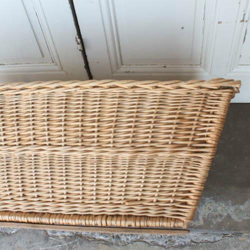 Vintage French Laundry Basket Chairish