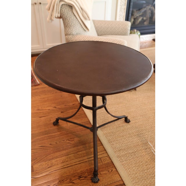 Restoration Hardware Lion's Foot Brasserie Table Chairish