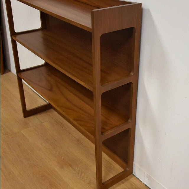 MidCentury Modern Walnut Bookcase Chairish
