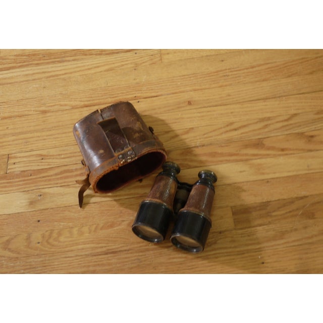Leather Binoculars & Case Chairish