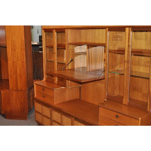 Parker Knoll Vintage 1970s Teak Wall Unit Chairish