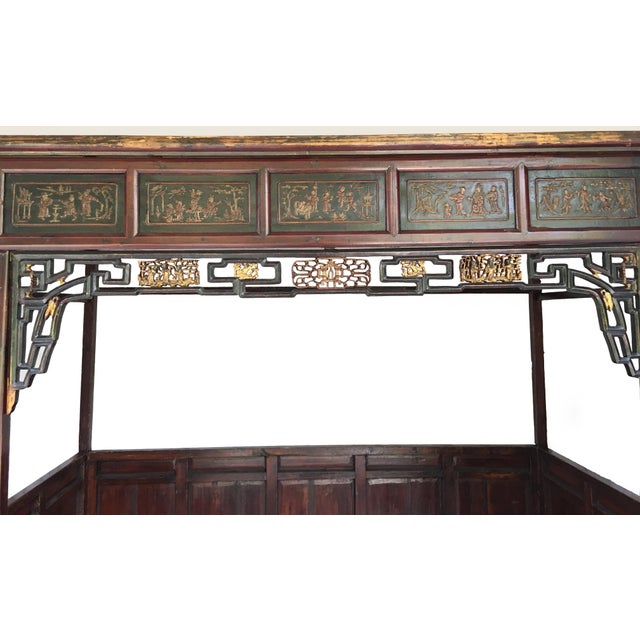 Antique Chinese Canopy Bed Chairish