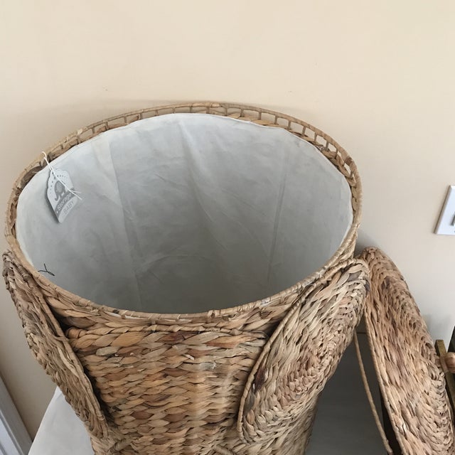 Woven Rope Elephant Basket Chairish