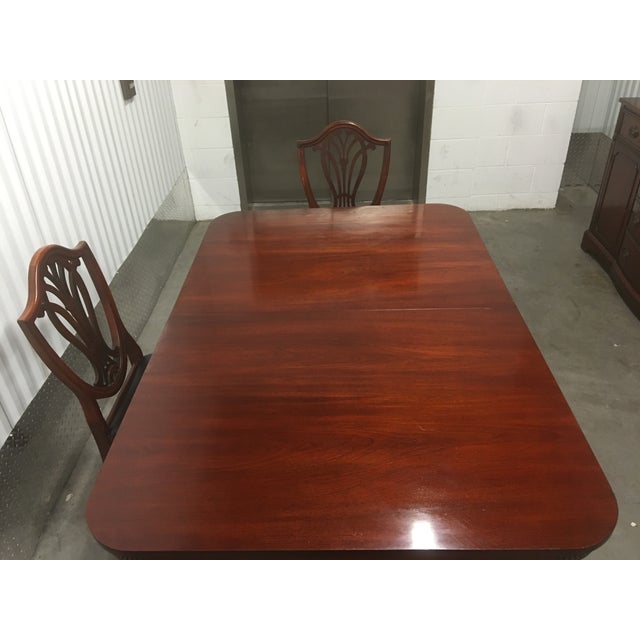 Duncan Phyfe Mahogany Dining Set Chairish