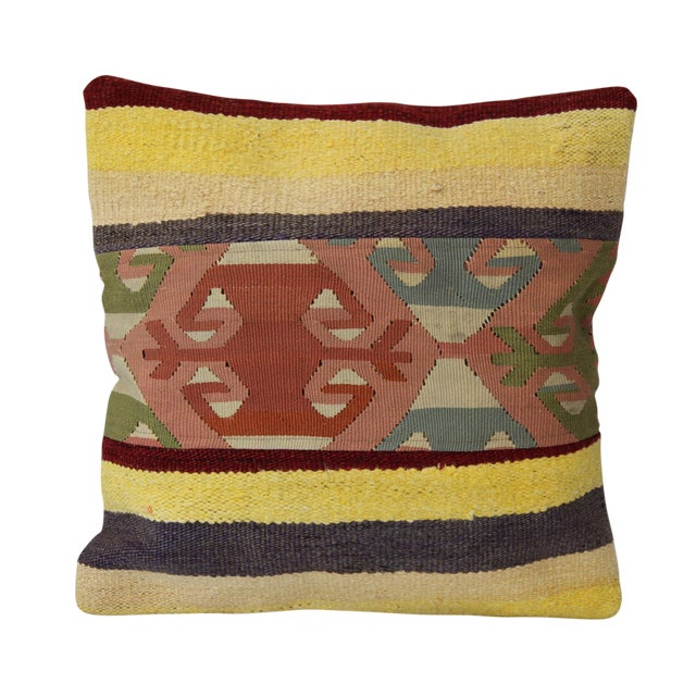 Vintage Handmade Kilim Pillow Cover Chairish