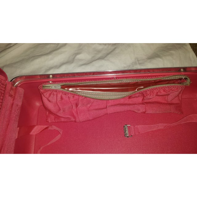 1960s Hot Pink Samsonite Luggage W/Key Set of 3 Chairish