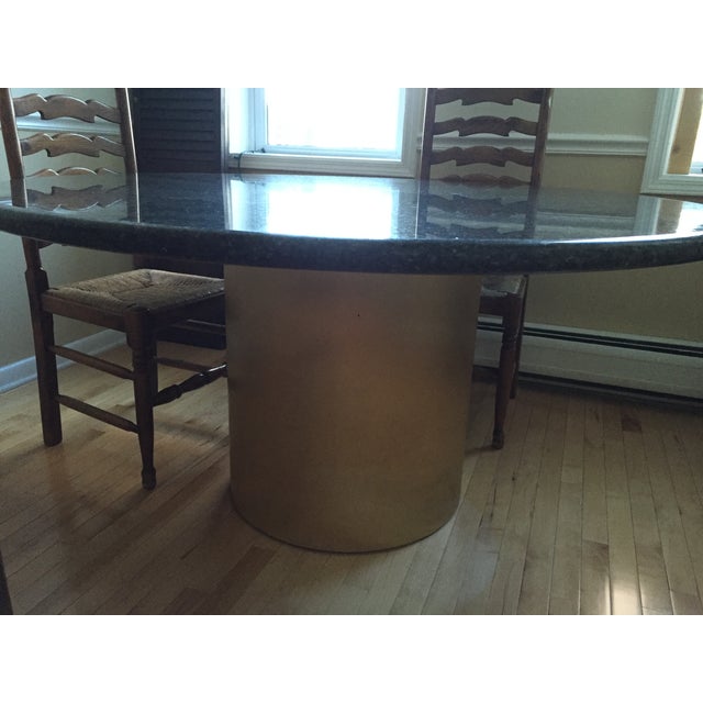 Pure Granite Dining Room Table Chairish