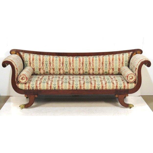 Antique Duncan Phyfe Federal Style Inlaid Sofa Chairish
