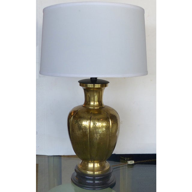 Brass Urn Form Table Lamps Pair Chairish