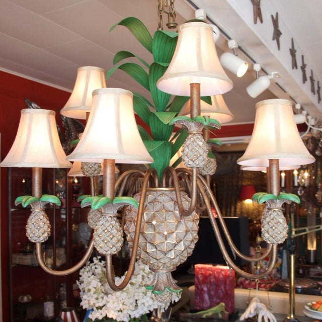 Pineapple Chandelier Chairish