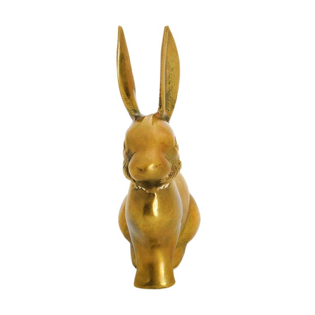 Vintage Brass Rabbit Chairish