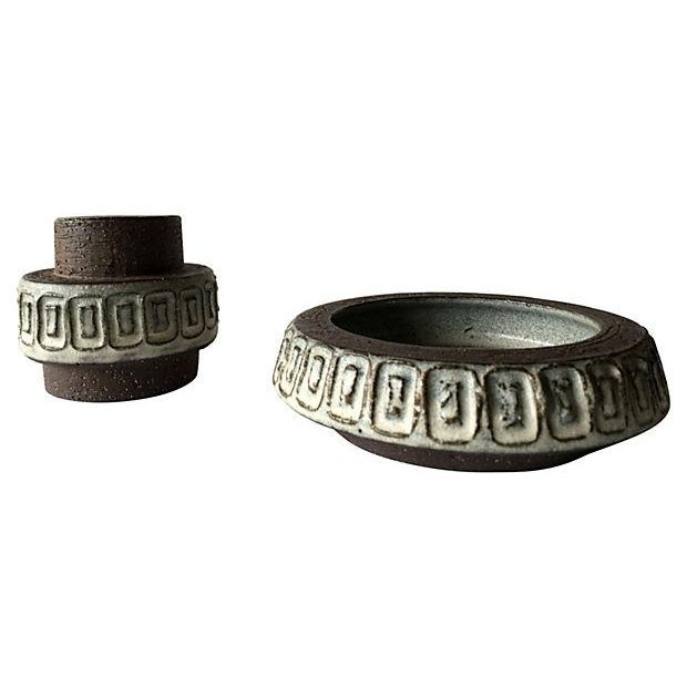 Anderson Danish MidCentury Pottery Pair Chairish