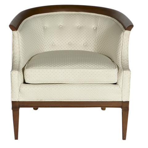 Erwin Lambeth for Tomlinson Furniture Walnut Sculpted Lounge Chair