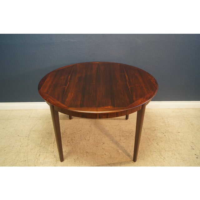Danish Rosewood Dining Table Chairish